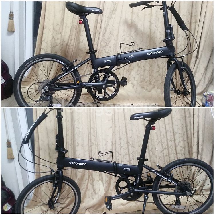 코코로코 마하8 접이식 미니벨로 자전거--1