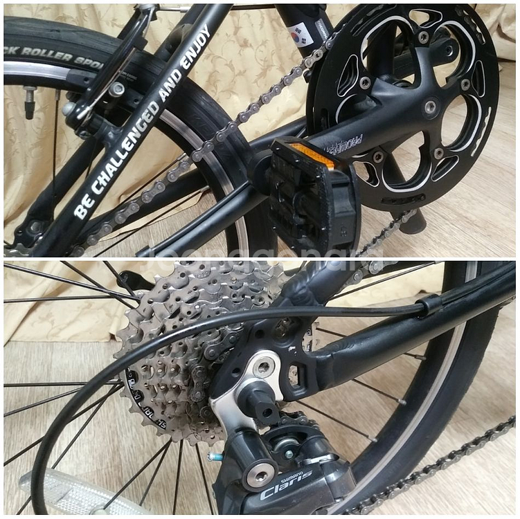 코코로코 마하8 접이식 미니벨로 자전거--3