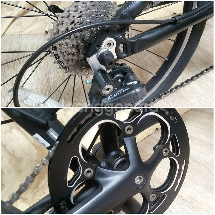 코코로코 마하8 접이식 미니벨로 자전거--4