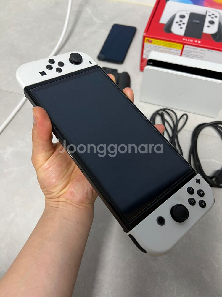 닌텐도 스위치 oled 중고--7