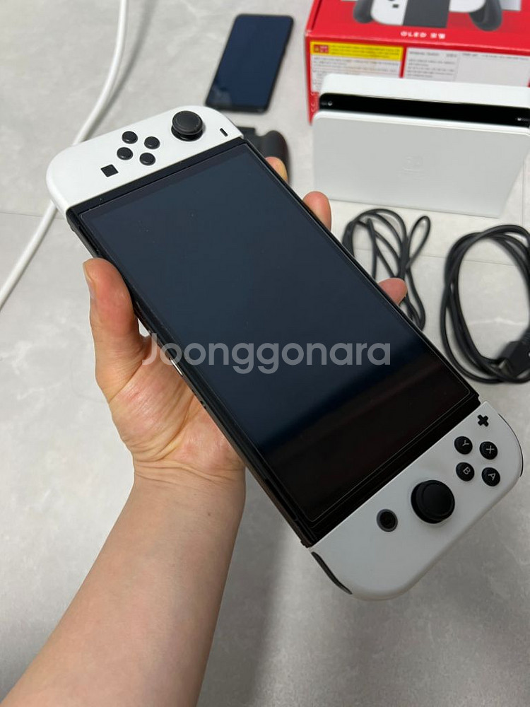 닌텐도 스위치 oled 중고--6