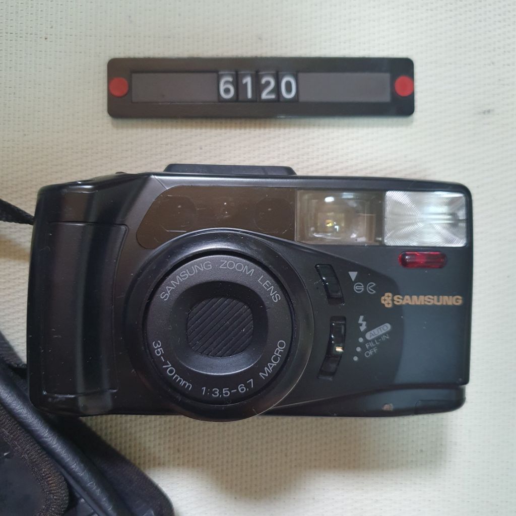 삼성 퍼지줌 770 데이터백 필름카메라 파우치포함