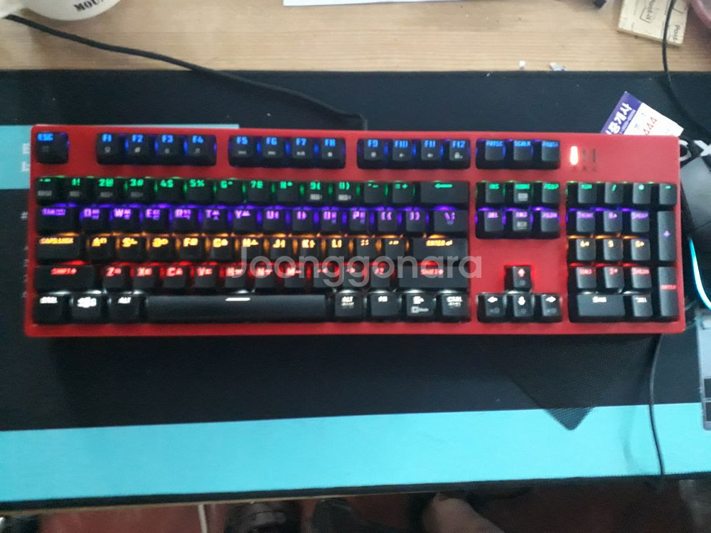 Logitech rgb 게이밍마우스 & 키보드--6