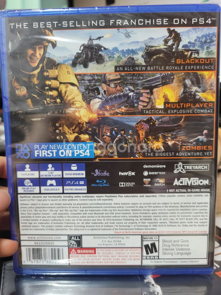 콜오브듀티 블랙옵스 PS4--1