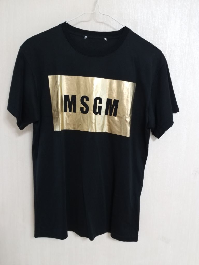 여성 MSGM 반팔티셔츠 (블랙.90)