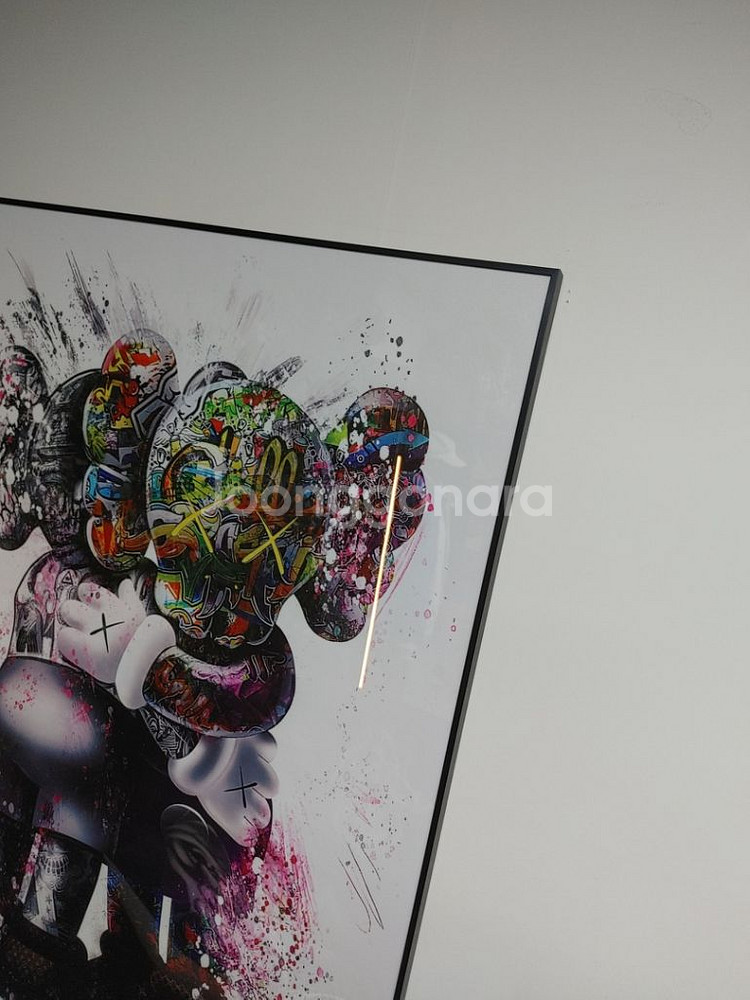 카페 인테리어 카우스 그림 액자 대형 포스터 액자--3