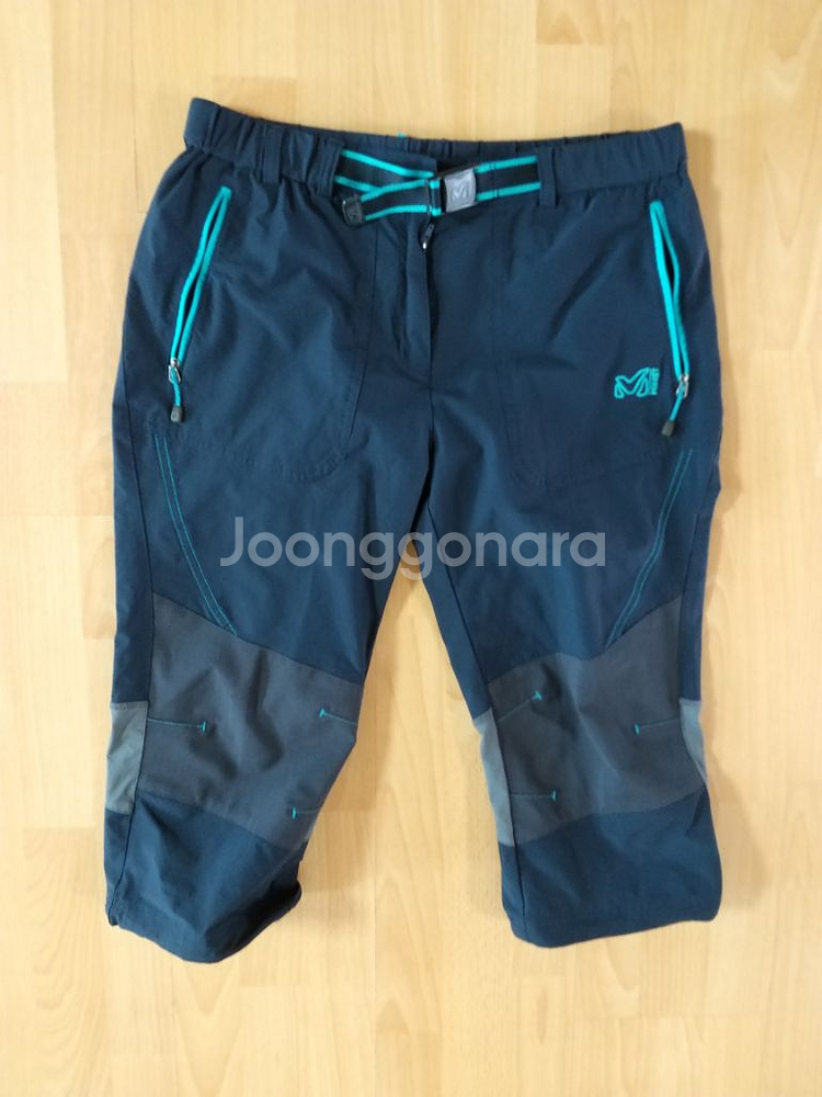 여성 밀레 등산 7부 반바지 (스판32-33)--2