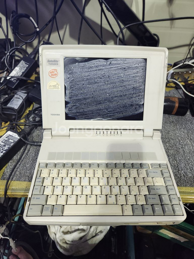 옛날노트북<130>도시바t1910cs 펜티엄--0