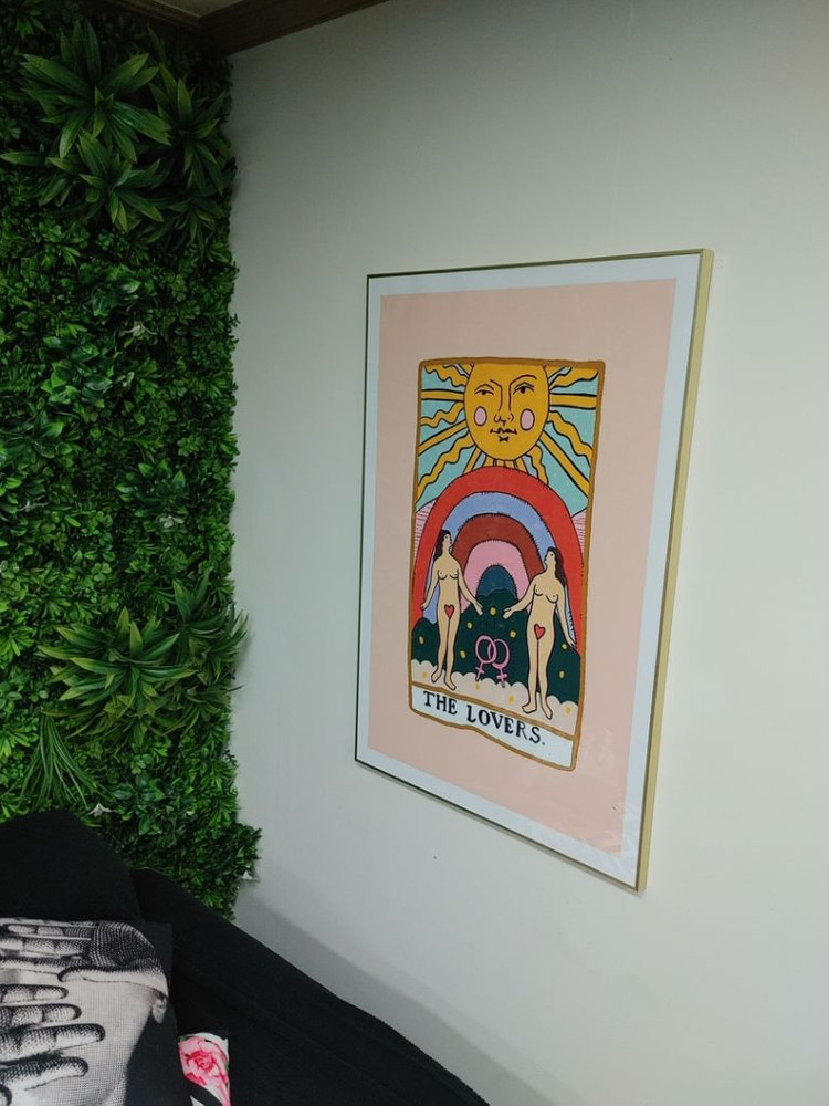 대형 타로카드 인테리어 일러스트 포스터 감성 액자--3