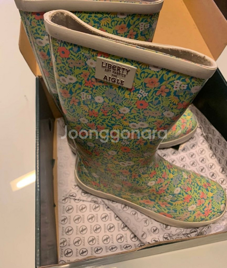 AIGLE 레인부츠(새상품)--1