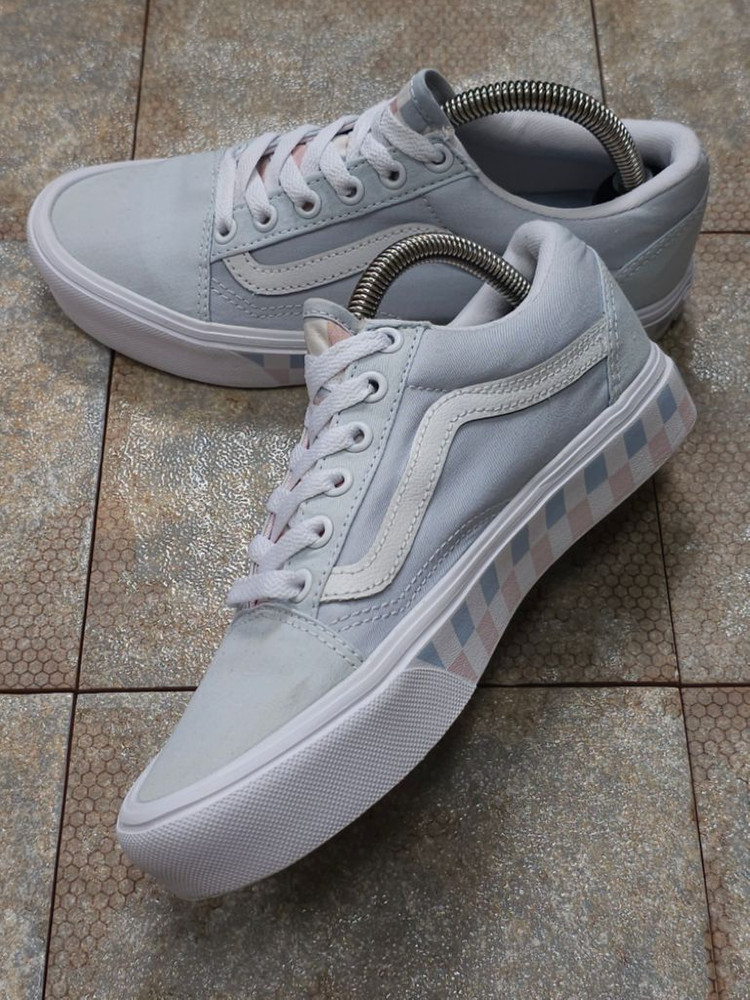 (230)반스 올드스쿨 사이드월 라이트 스니커즈 이미지