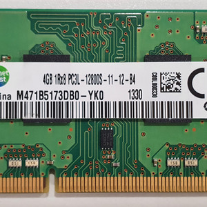 삼성 노트북램 DDR3L 4G 팝니다.
