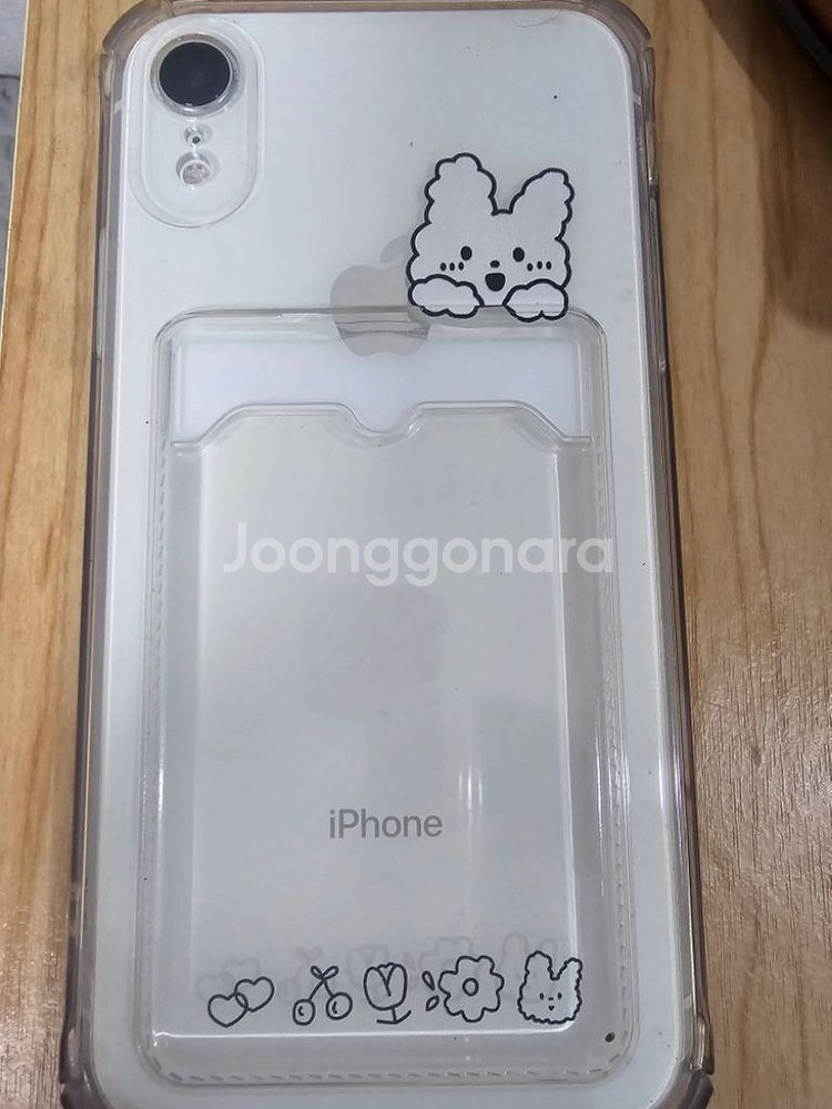 호주에서 구매한 아이폰 XR 화이트 64g 85%--2
