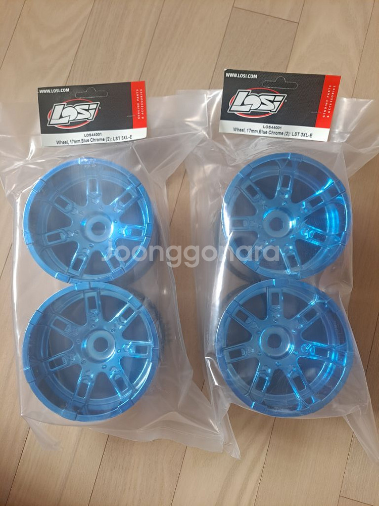 Losi Lst 1:8 몬스터 휠/타이어--3