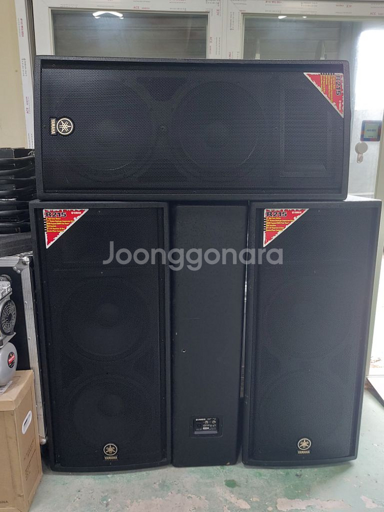 야마하 R215 스피커 (YAMAHA)15인치 듀얼--1