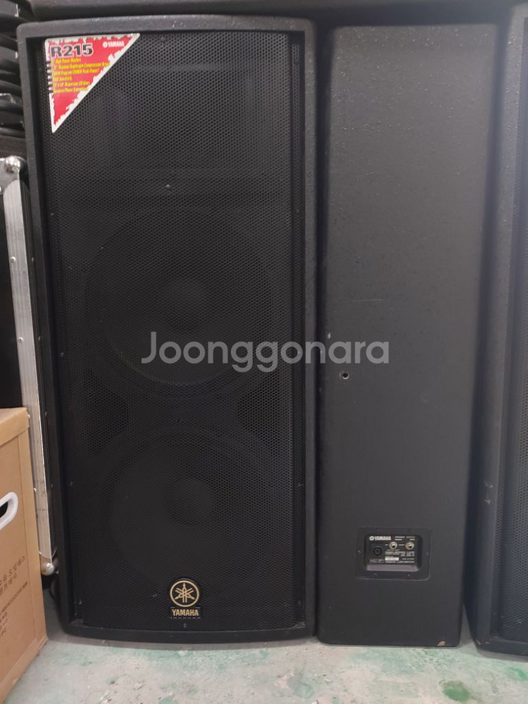 야마하 R215 스피커 (YAMAHA)15인치 듀얼--5