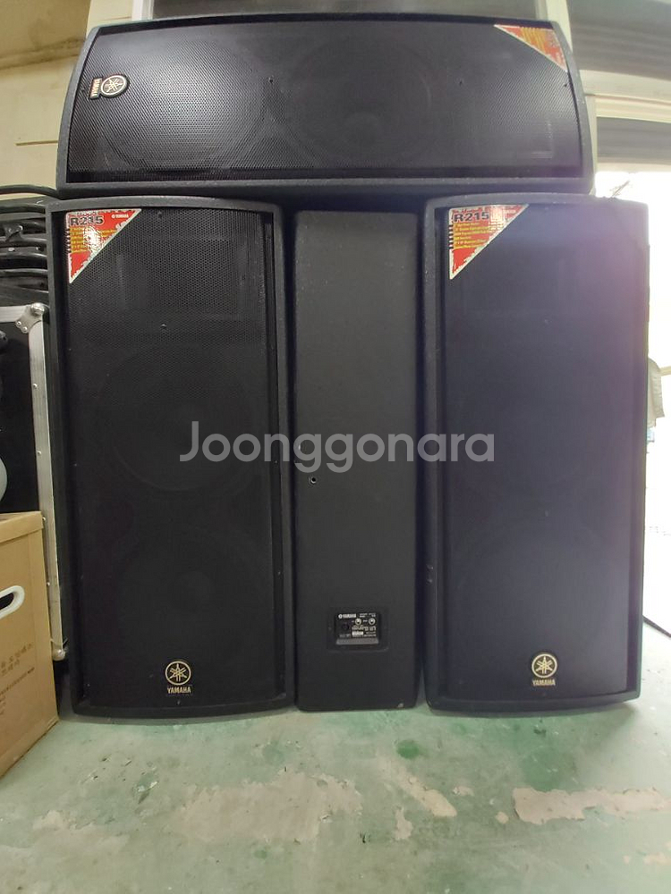 야마하 R215 스피커 (YAMAHA)15인치 듀얼--9