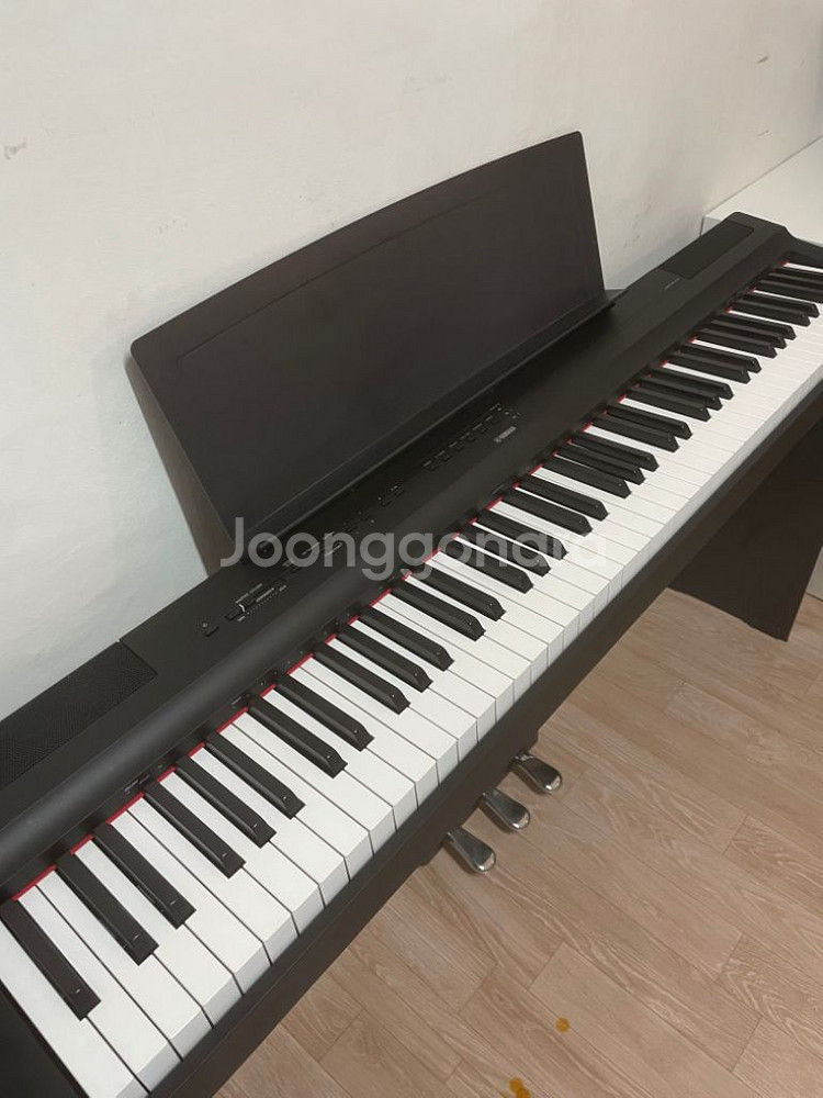 야마하 디지털피아노 P-125+전용 페달+전용 스탠드--1
