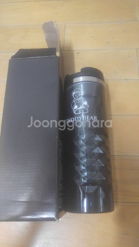 테디베어텀블러/400ml/미사용--2