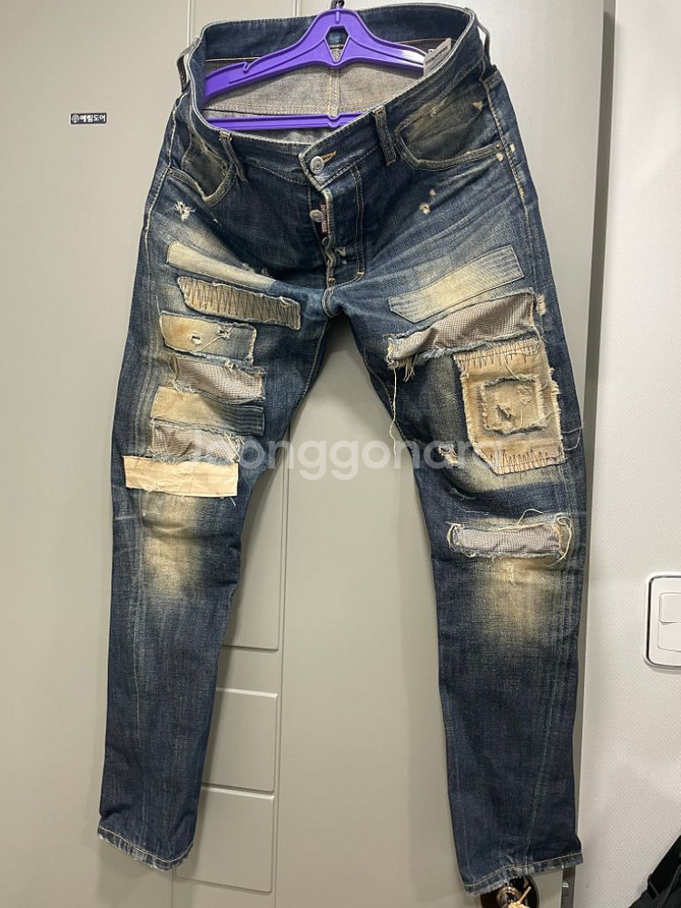 디스퀘어드진 정품청바지--0