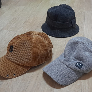 남녀공용 모자 3종개당 새상품 가을겨울용