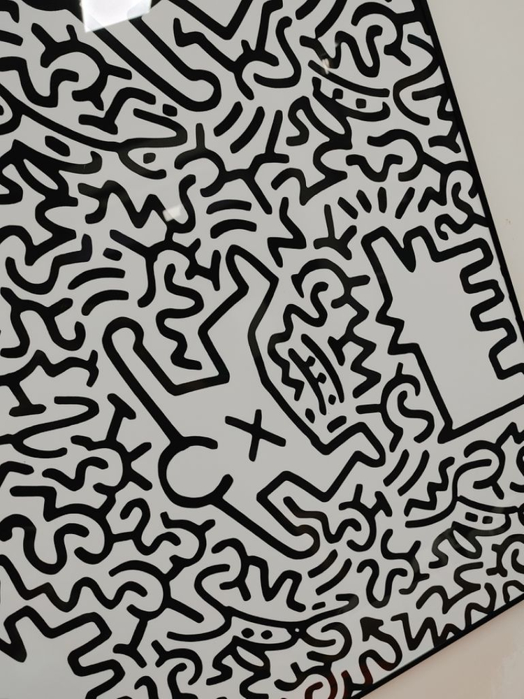 키스해링 대형 팝아트 그림 액자 감성 인태리어액자--7