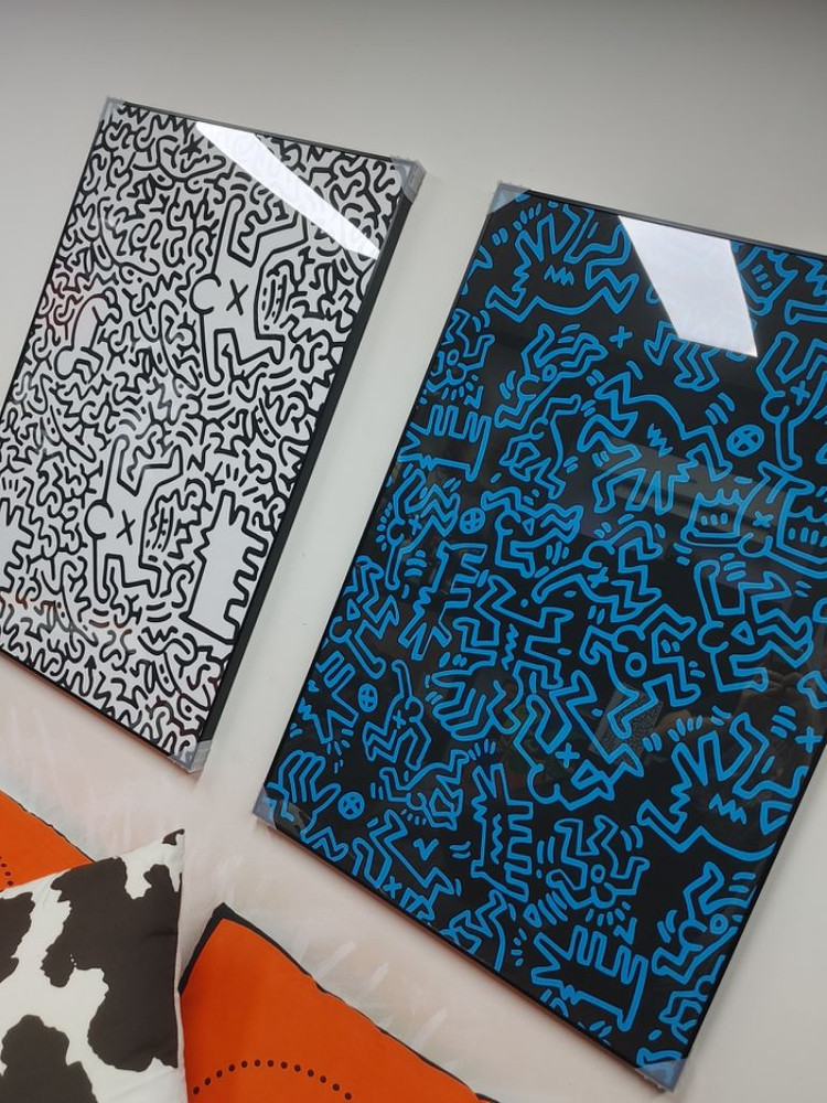 키스해링 대형 팝아트 그림 액자 감성 인테리어소품--9