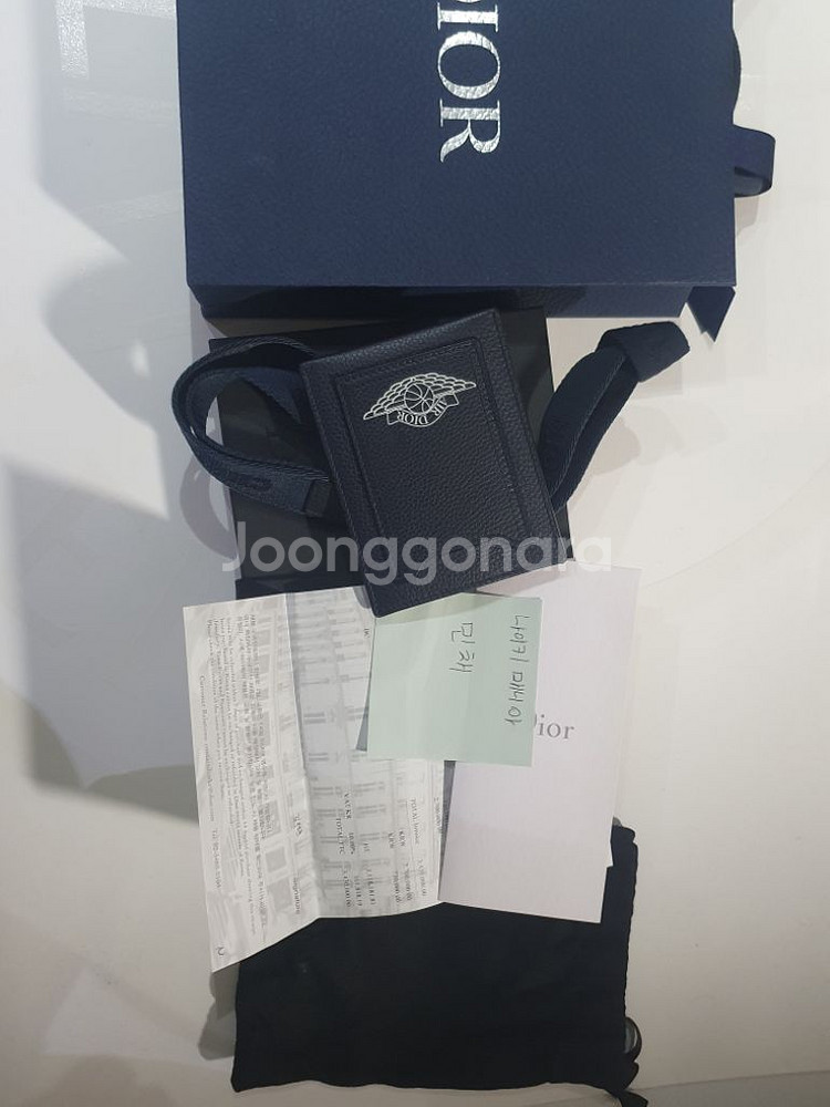 디올조던 카드지갑--1
