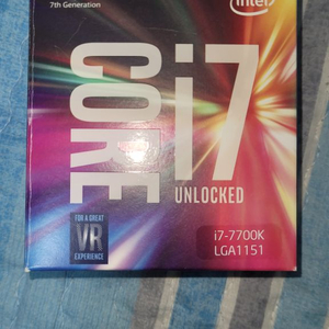 i7 7700k 팝니다.