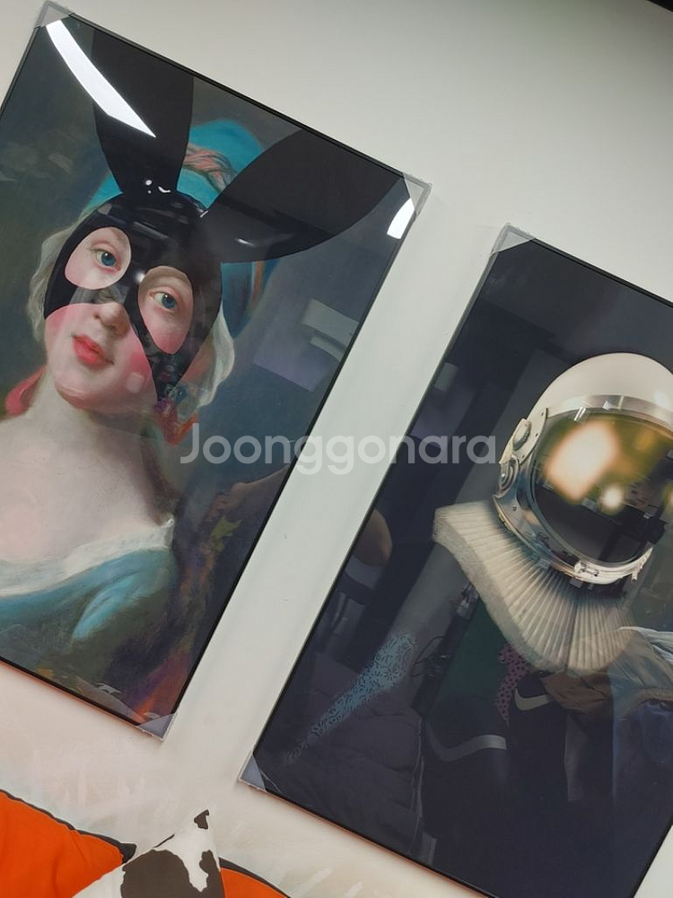 고전 유화명화 초대형 팝아트 그림 액자 인테리어 소품--2