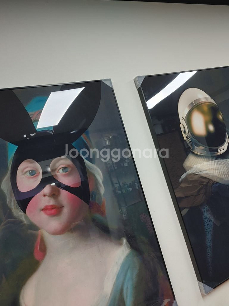 고전 유화명화 초대형 팝아트 그림 액자 인테리어 소품--5