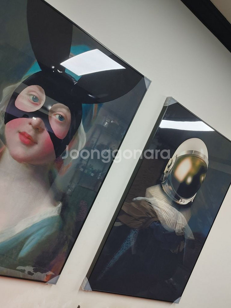 고전 유화명화 초대형 팝아트 그림 액자 인테리어 소품--6