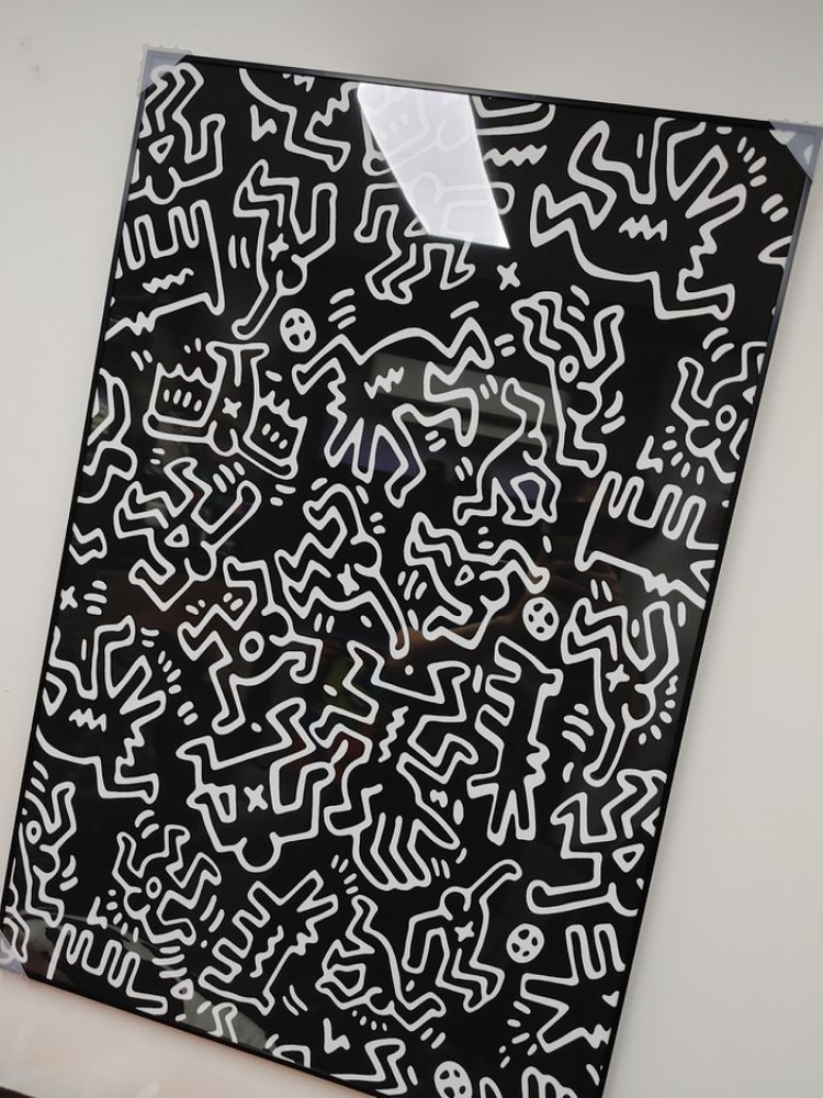 키스해링 대형 팝아트 그림 액자 감성 인테리어액자--3