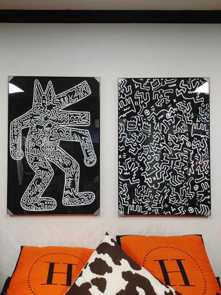 키스해링 대형 팝아트 그림 액자 감성 인테리어액자--9