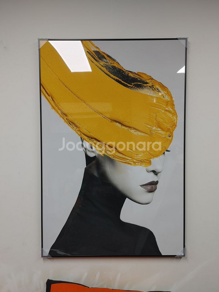 럭셔리 모델 여인 대형 물감 팝아트 그림 액자 소품--9