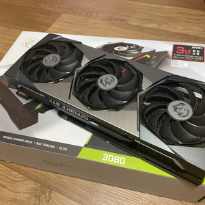 msi rtx3080 슈프림 x 팝니다