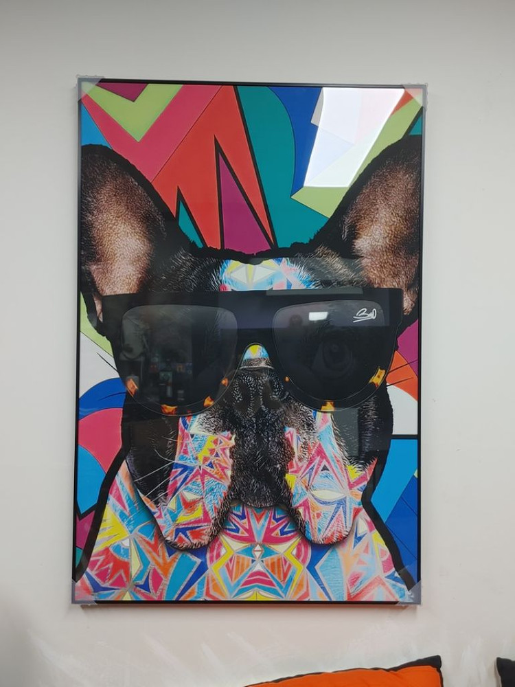 고양이 반려동물 대형 팝아트 그림 액자 인테리어소품 이미지