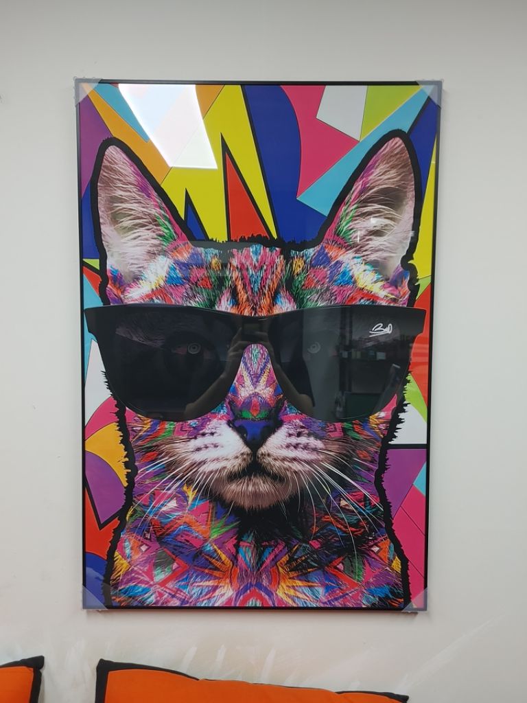 고양이 반려동물 대형 팝아트 그림 액자 인테리어소품