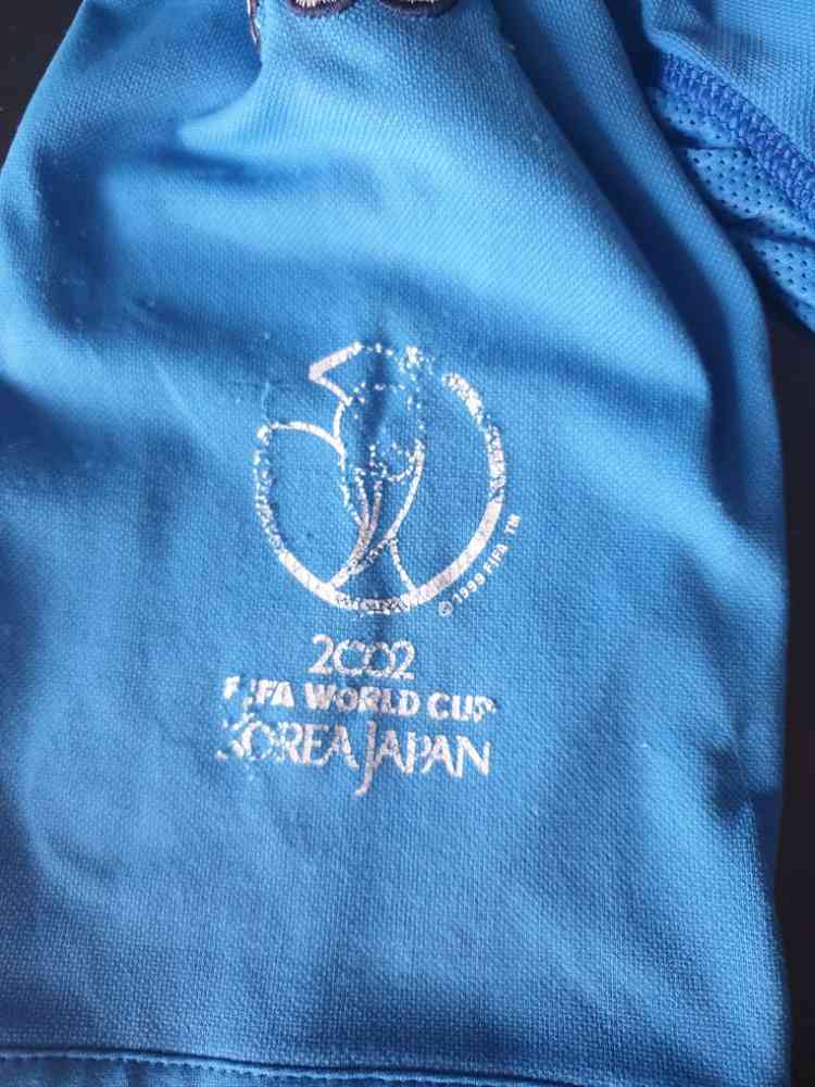 2002월드컵 이탈리아 홈 델피에로 반팔 L사이즈--3