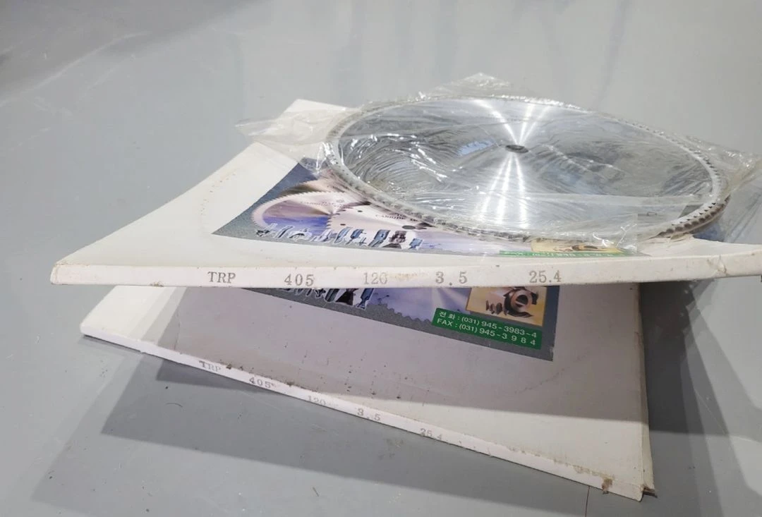 새상품 원형톱날 외경405mm 120날 3.5T 이미지