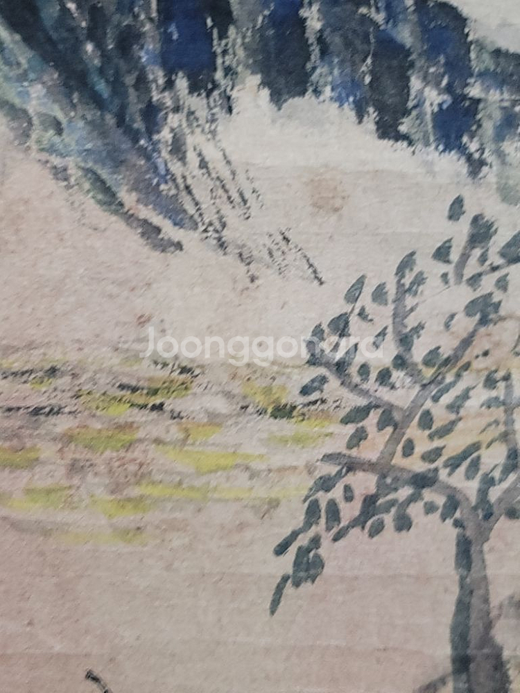 고화 그림 산수 석화 화조도--9