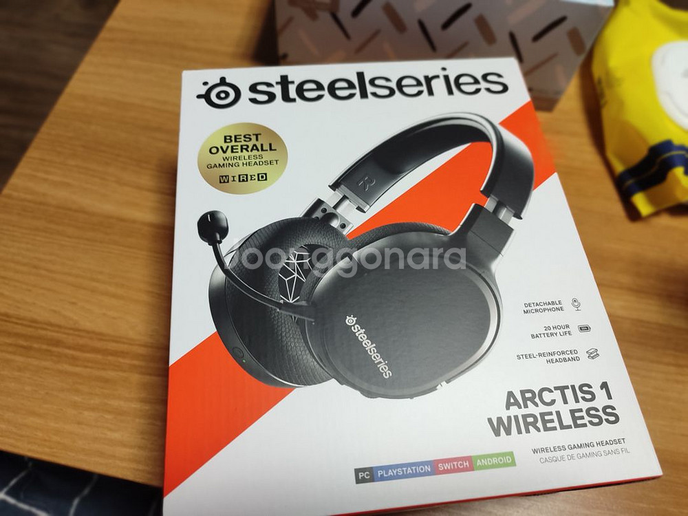 스틸시리즈 Arctis1 wireless 무선 헤드셋--0