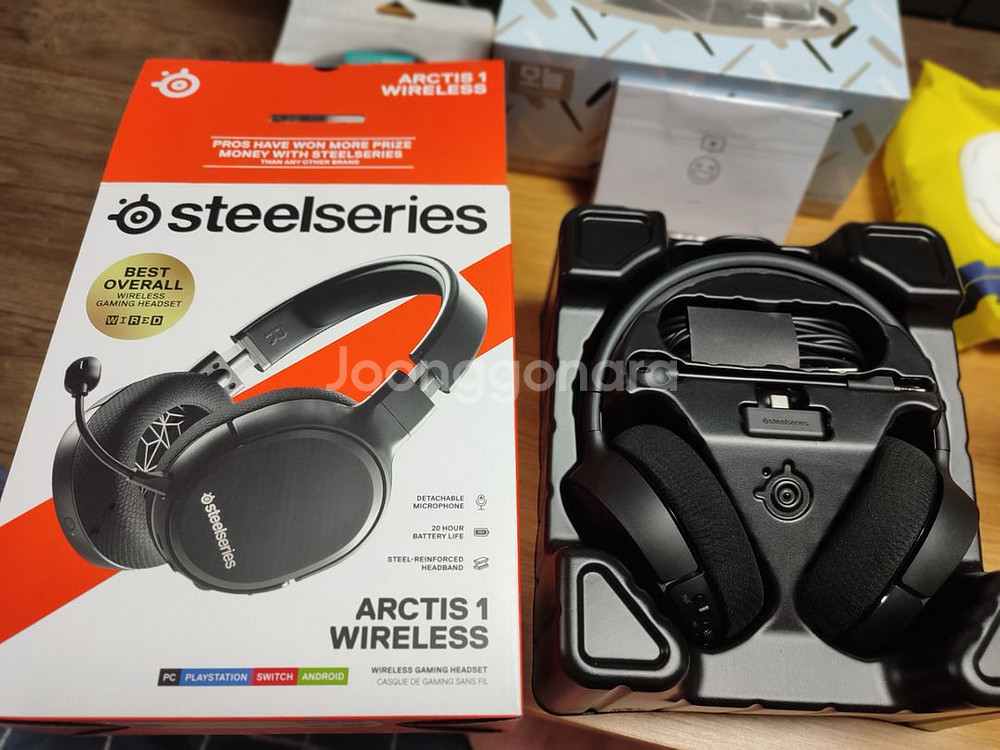 스틸시리즈 Arctis1 wireless 무선 헤드셋--2