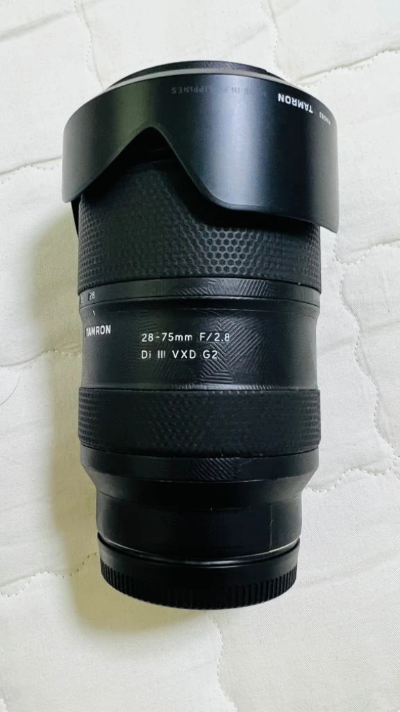 탐론 28-75 g2 (보증남음)보호 스킨부착 팝니다 이미지