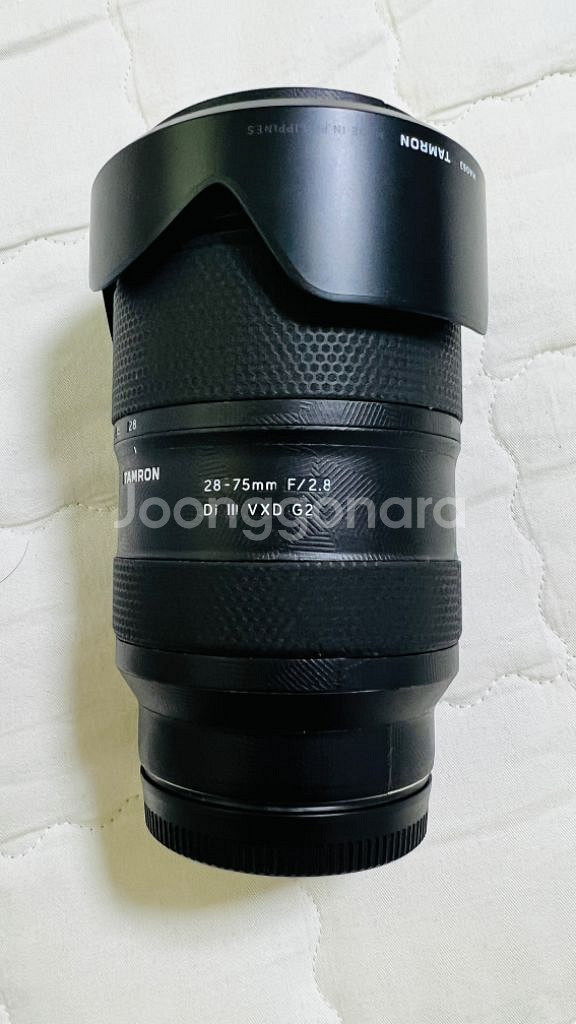 탐론 28-75 g2 (보증남음)보호 스킨부착 팝니다--3