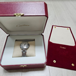 [정품]까르띠에 발롱블루 33mm 오토