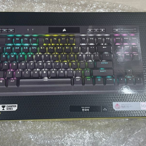 커세어 k70 rgb 저소음 적축 미개봉 팝니다