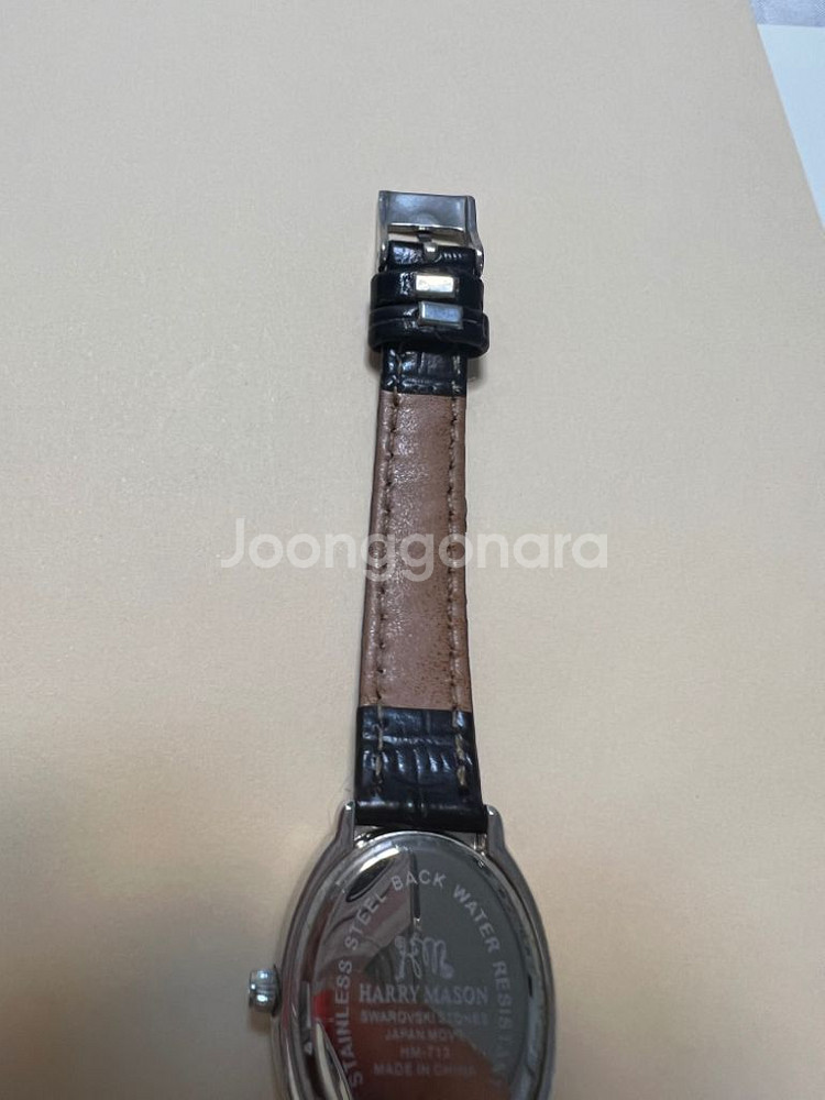 해리메이슨 스와로브스키 오벌 시계--3