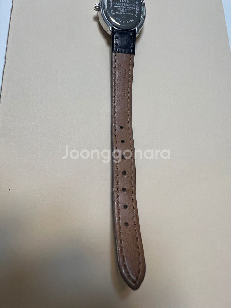해리메이슨 스와로브스키 오벌 시계--4
