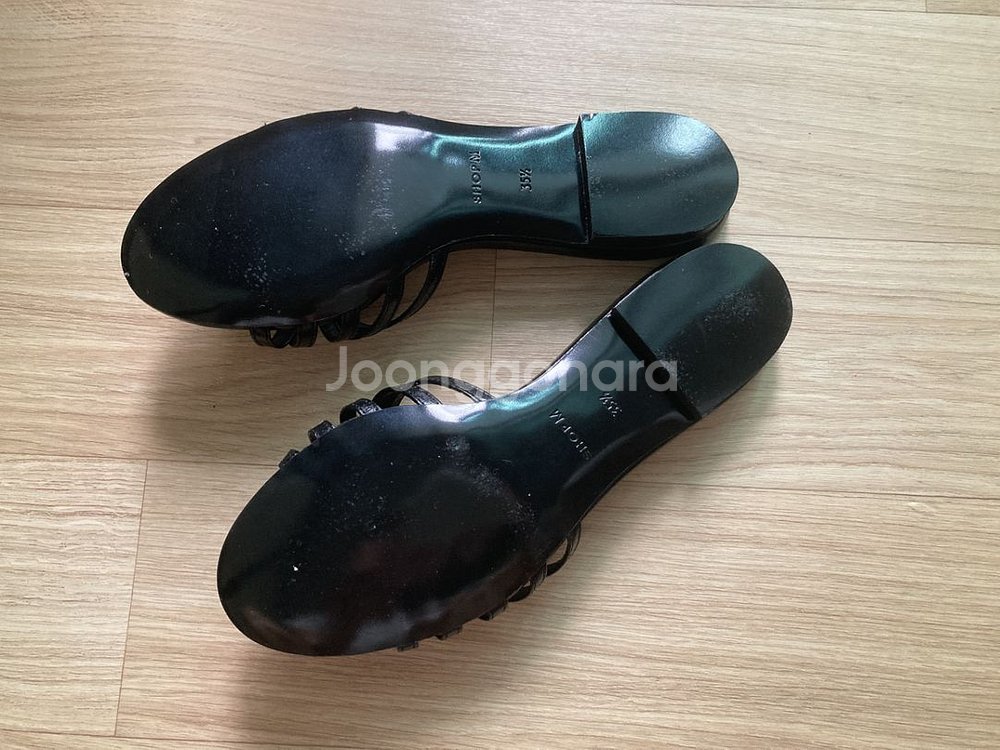 샵엠 love sandals (black)--2